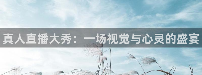 乐球直播app官方入口：真人直播大秀：一场视觉与心灵的盛宴